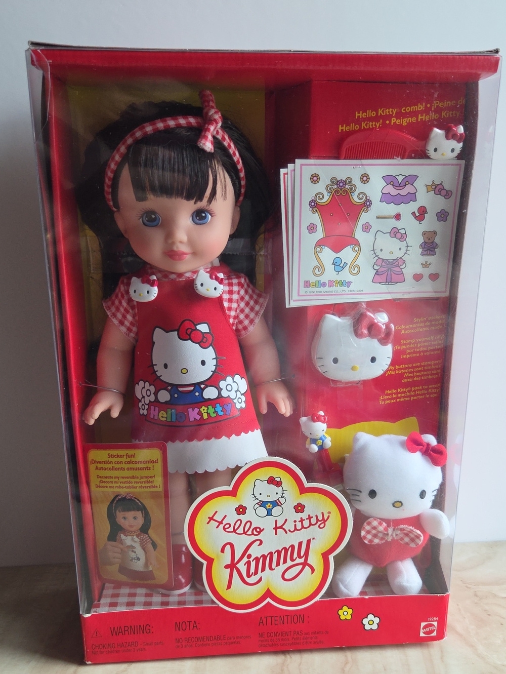 1998 Hello Kitty Kimmy Doll Mattel Sanrio